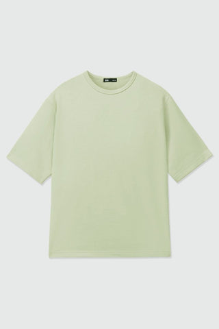 Oversized T-shirt - Green Flower - AttirTEE
