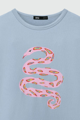 Oversized T-shirt - Pink Snake - AttirTEE