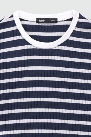 Perfect Fit Striped T-shirt - AttirTEE