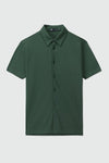 Pique Relaxed-fit Shirt in Forest Green SHIRT ATTIR-MEN