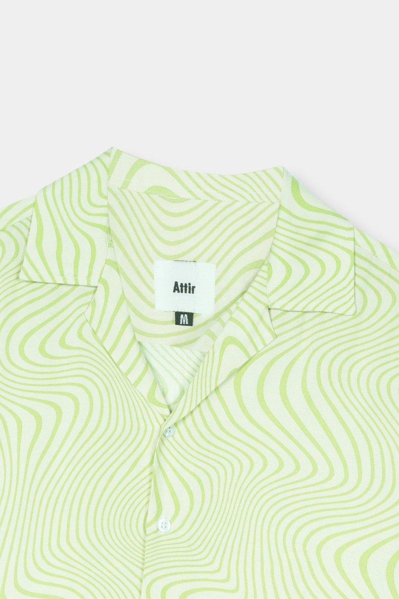 Psychedelic Print Shirt PRINTED-SHIRT ATTIR-UNISEX