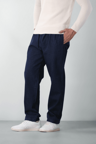 Pull On Pants in Denim - AttirBOTTOM