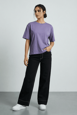 Relaxed Comfort T-shirt in Iris - AttirTEE