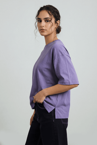 Relaxed Comfort T-shirt in Iris - AttirTEE
