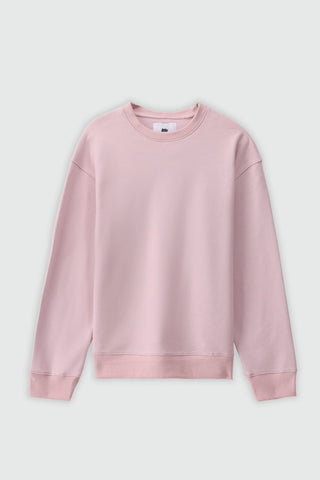 Relaxed Fit Airsoft Sweatshirt in Pastel Pink - AttirSWEATSHIRT