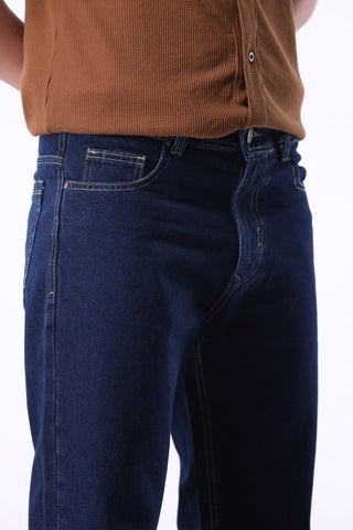 Relaxed - Fit Denim Jean in Indigo - AttirJEAN