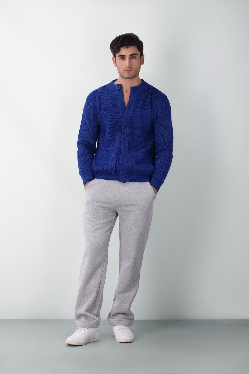 Relaxed Fleece Sweatpants in Heather Grey BOTTOM ATTIR-MEN