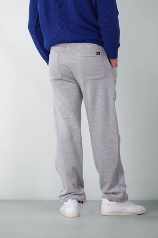 Relaxed Fleece Sweatpants in Heather Grey - AttirBOTTOM