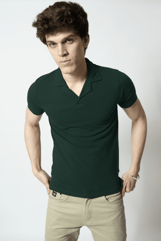 Revere Polo Shirt in British Green - AttirPOLO