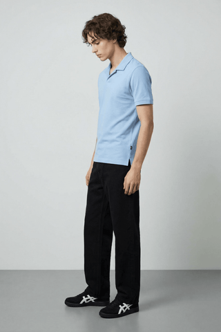 Revere Polo Shirt in Sky Blue - AttirPOLO