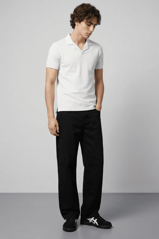 Revere Polo Shirt in White - AttirPOLO