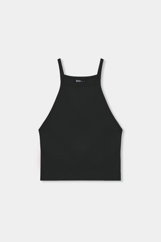 Sleeveless Crop Top in Black - AttirTANKTOP