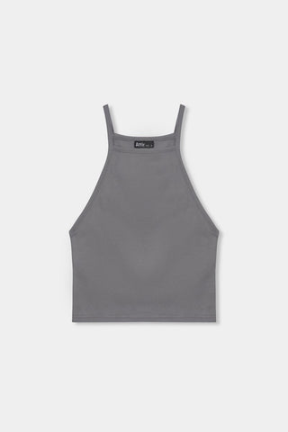 Sleeveless Crop Top in Space Grey - AttirTANKTOP