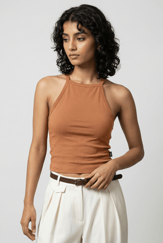 Sleeveless Top in Nude - AttirTANKTOP
