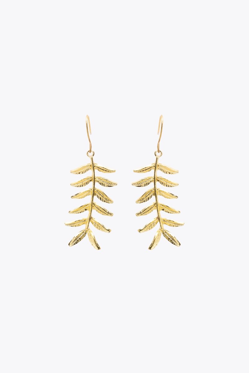 Statement Leaf Earrings