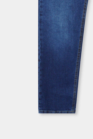Superstretch Slim - fit Jean in Mid Wash - AttirJEAN
