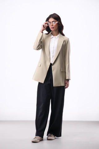 Tailored Blazer in Cool Sand - AttirBLAZER