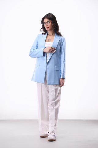 Tailored Blazer in Sky - AttirBLAZER