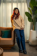 Teddy Fur Oversized Hood in Tan HOODIE ATTIR-UNISEX