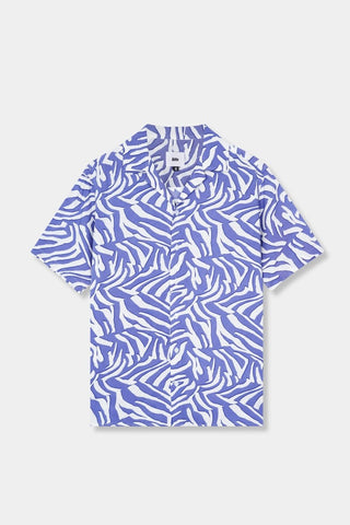 Wavy Print Shirt - AttirSHIRT