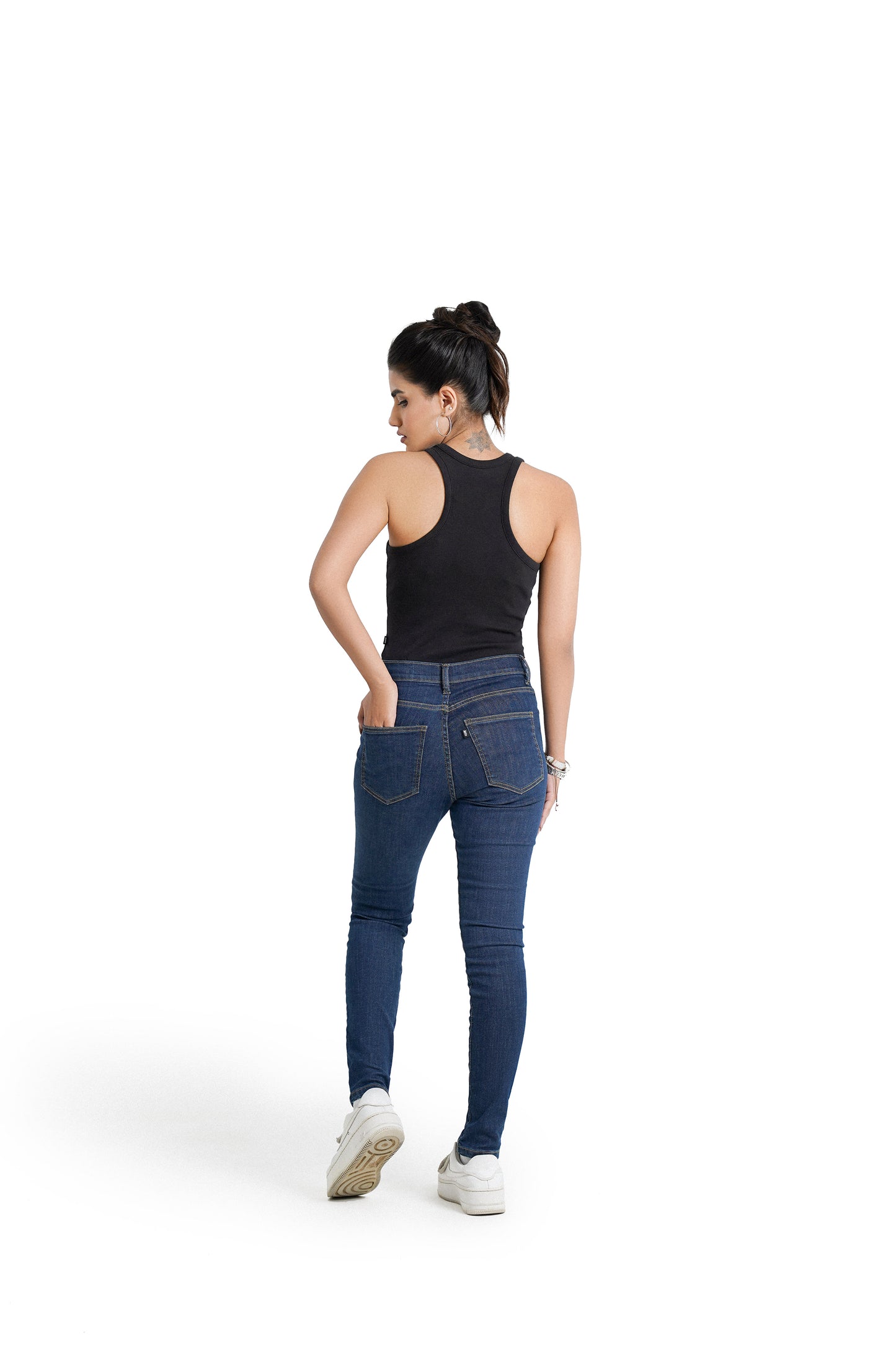 Mid-waist Skinny Jeans