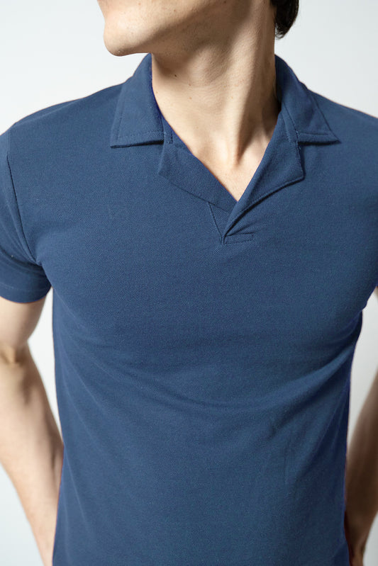 Revere Polo Shirt in Yale Blue