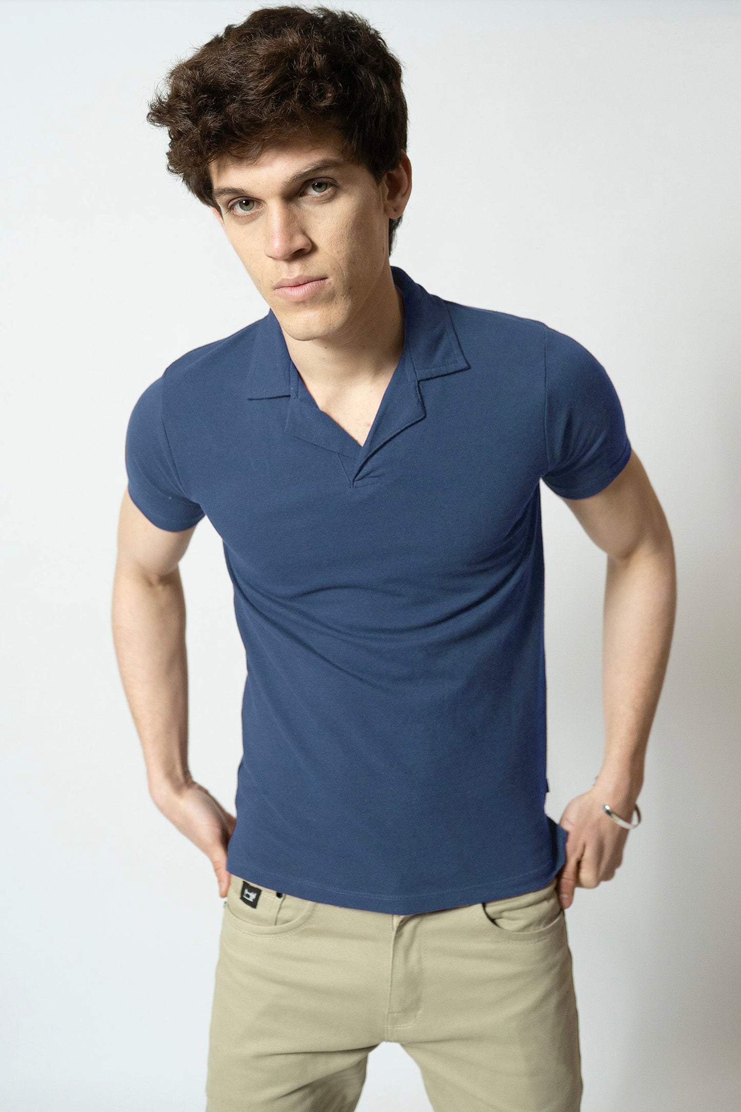 Revere Polo Shirt in Yale Blue